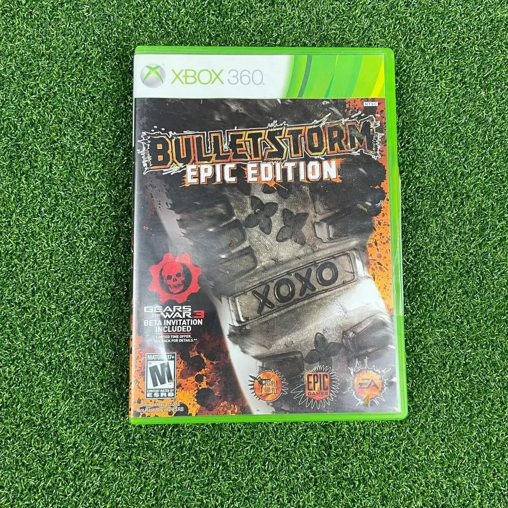 Bulletstorm Epic Edition (Microsoft Xbox 360, 2011) No Manual Tested Working